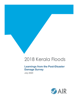 2018 Kerala Floods: Learnings from the Post-Disaster Damage Survey