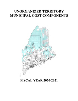 Unorganized Territory Municipal Cost Components
