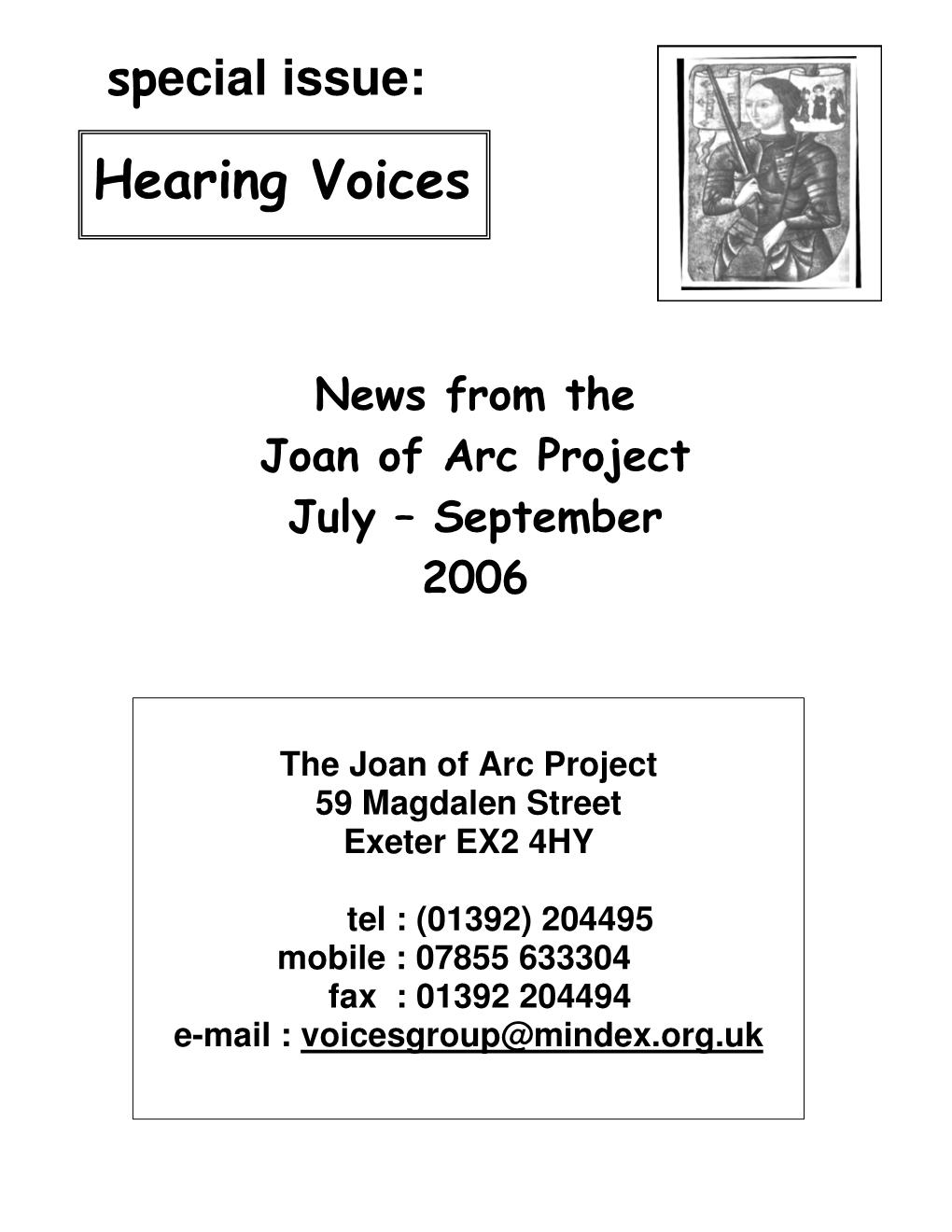 Hearing Voices