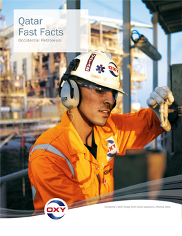 Qatar Fast Facts Occidental Petroleum