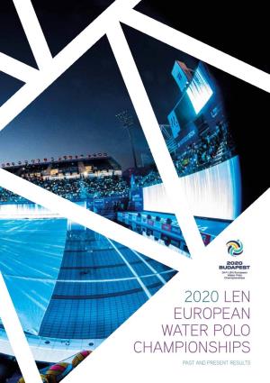 2020 Len European Water Polo Championships