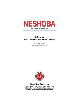 Neshoba: the Price of Freedom