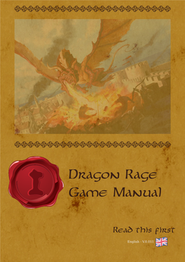 Dragon Rage Game Manual
