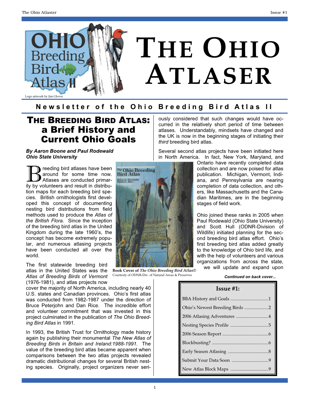 Previous OBBA II Newsletter