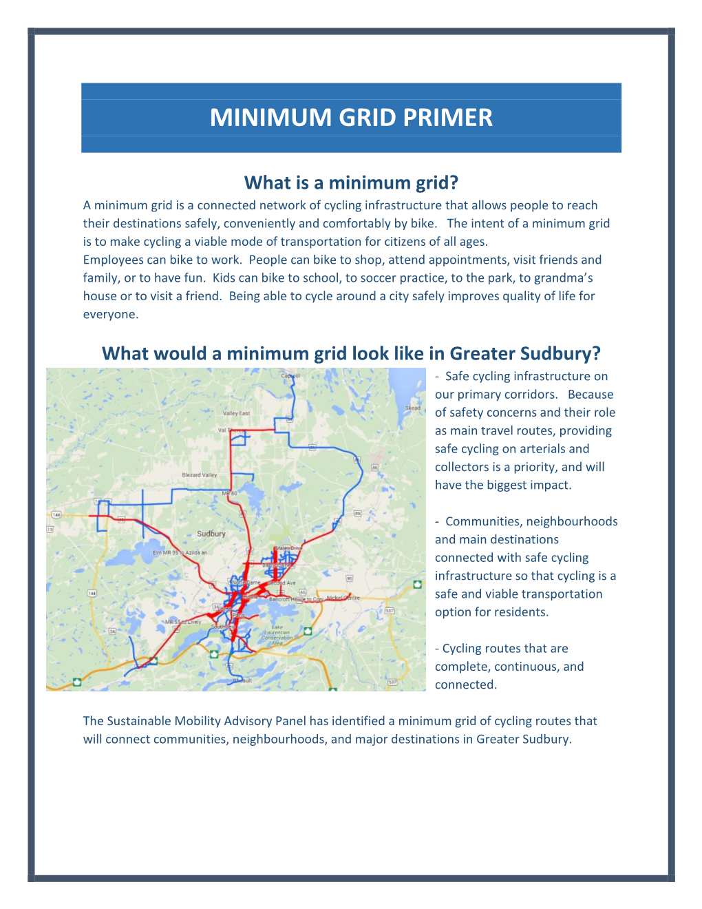 Minimum Grid Primer