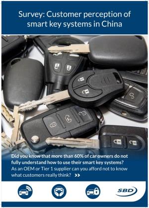 Survey: Customer Perception of Smart Key Systems in China