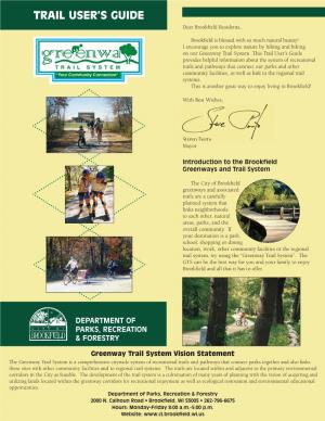 Greenway Trail System User Guide