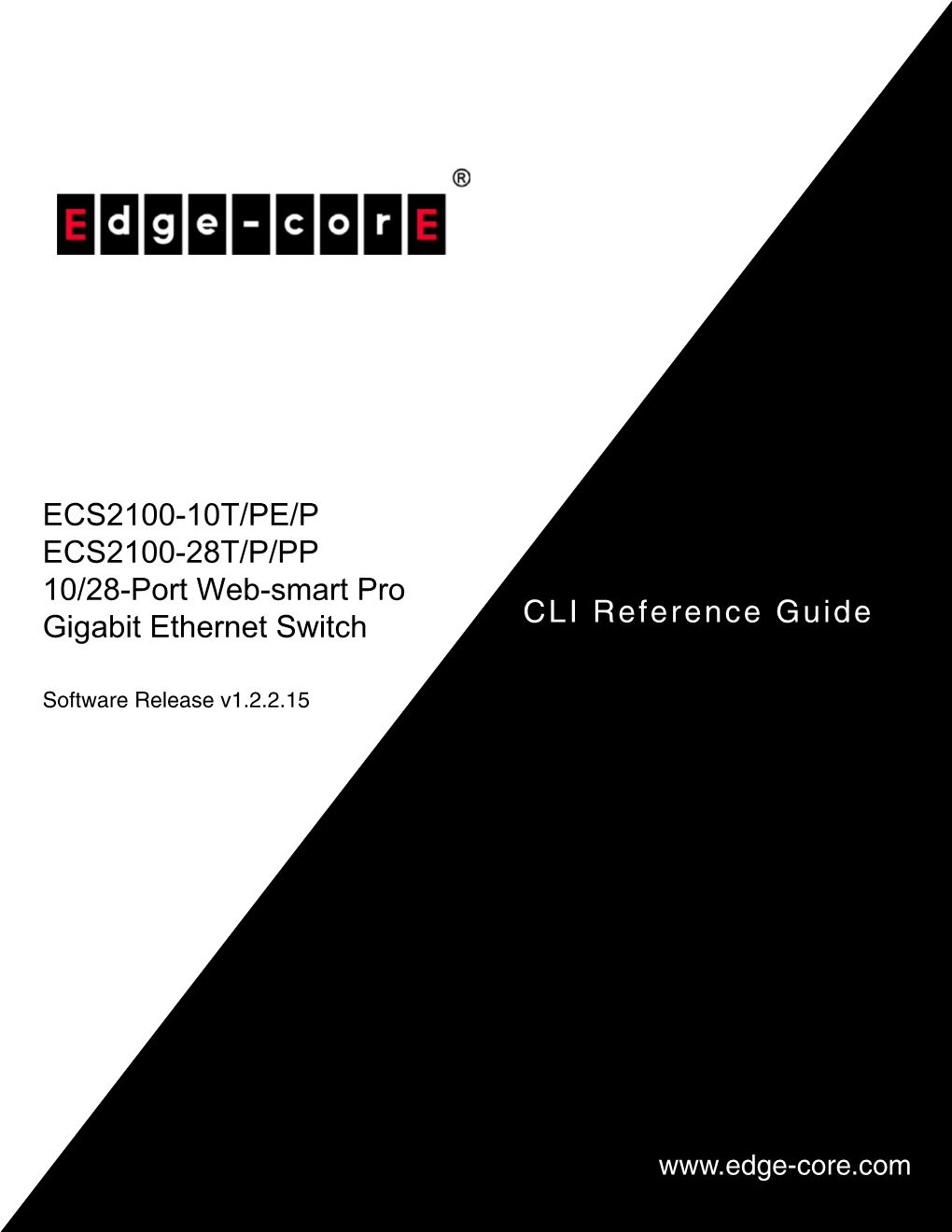 ECS2100 Series CLI Reference Guide