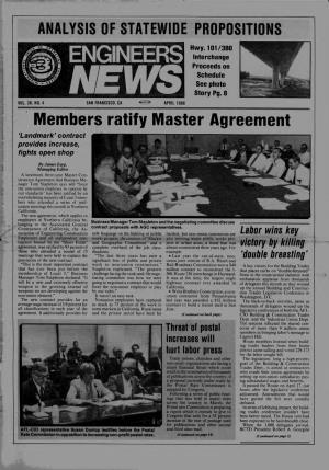 1986 April Engineers News