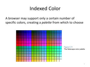Indexed Color