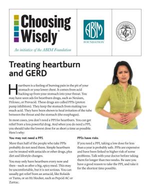 Treating Heartburn and GERD