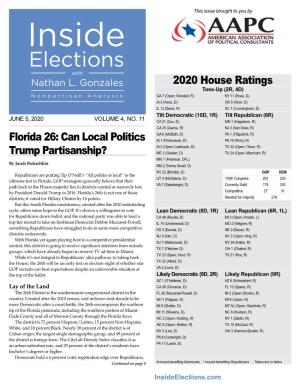 Florida 26: Can Local Politics Trump Partisanship? 2020 House Ratings