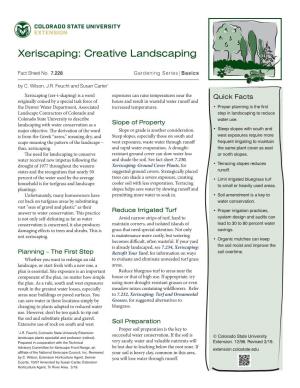 Xeriscaping: Creative Landscaping