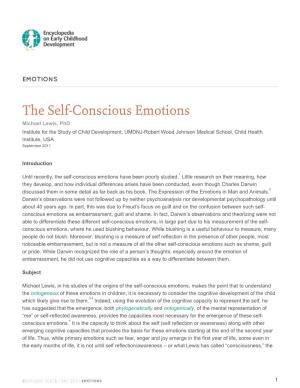 The Self-Conscious Emotions