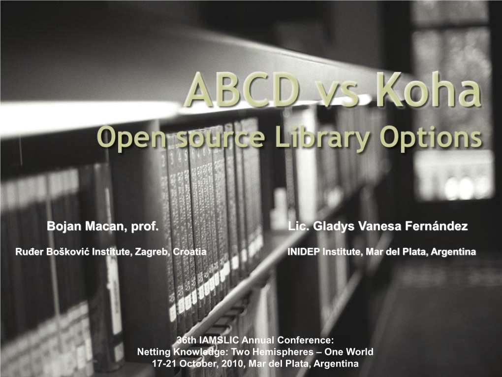 ABCD Vs KOHA