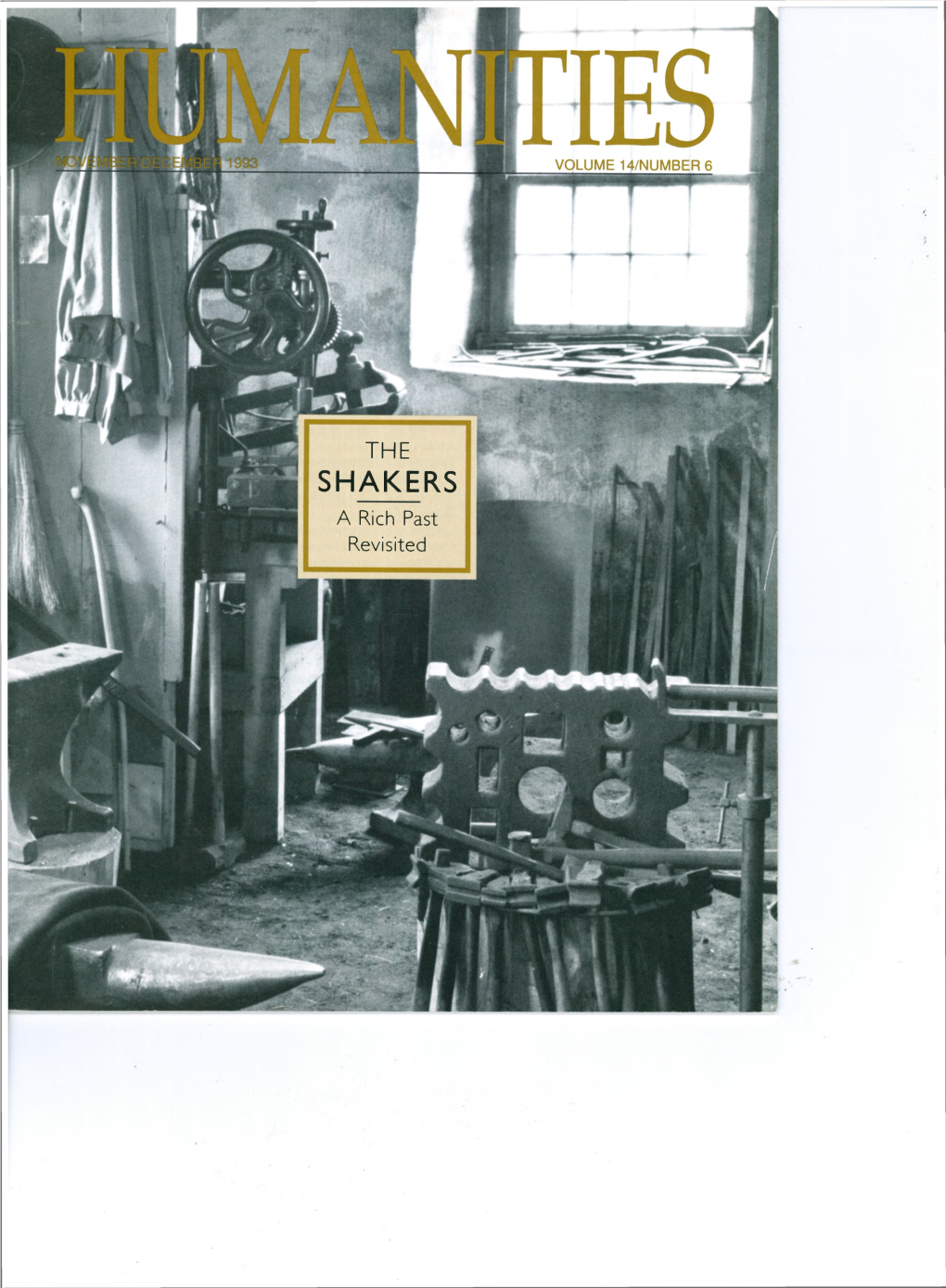 SHAKERS a Rich Past Revisited EDITOR's NOTE