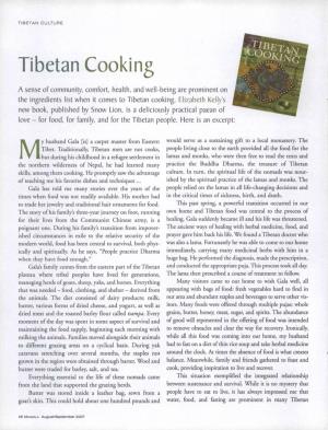 Tibetan Cooking