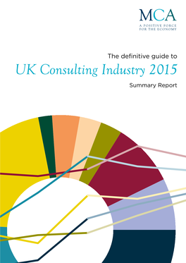 UK Consulting Industry 2015 Summary Report 2 | UK Consulting Industry 2015