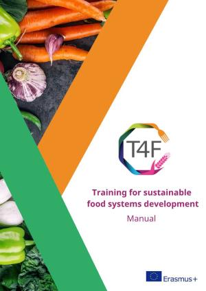 Training for Sustainable Food Systems Development Manual Training for Sustainable Food Systems Development Manual Table of Contents
