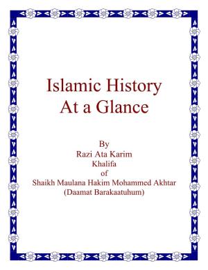 Islamic History at a Glance