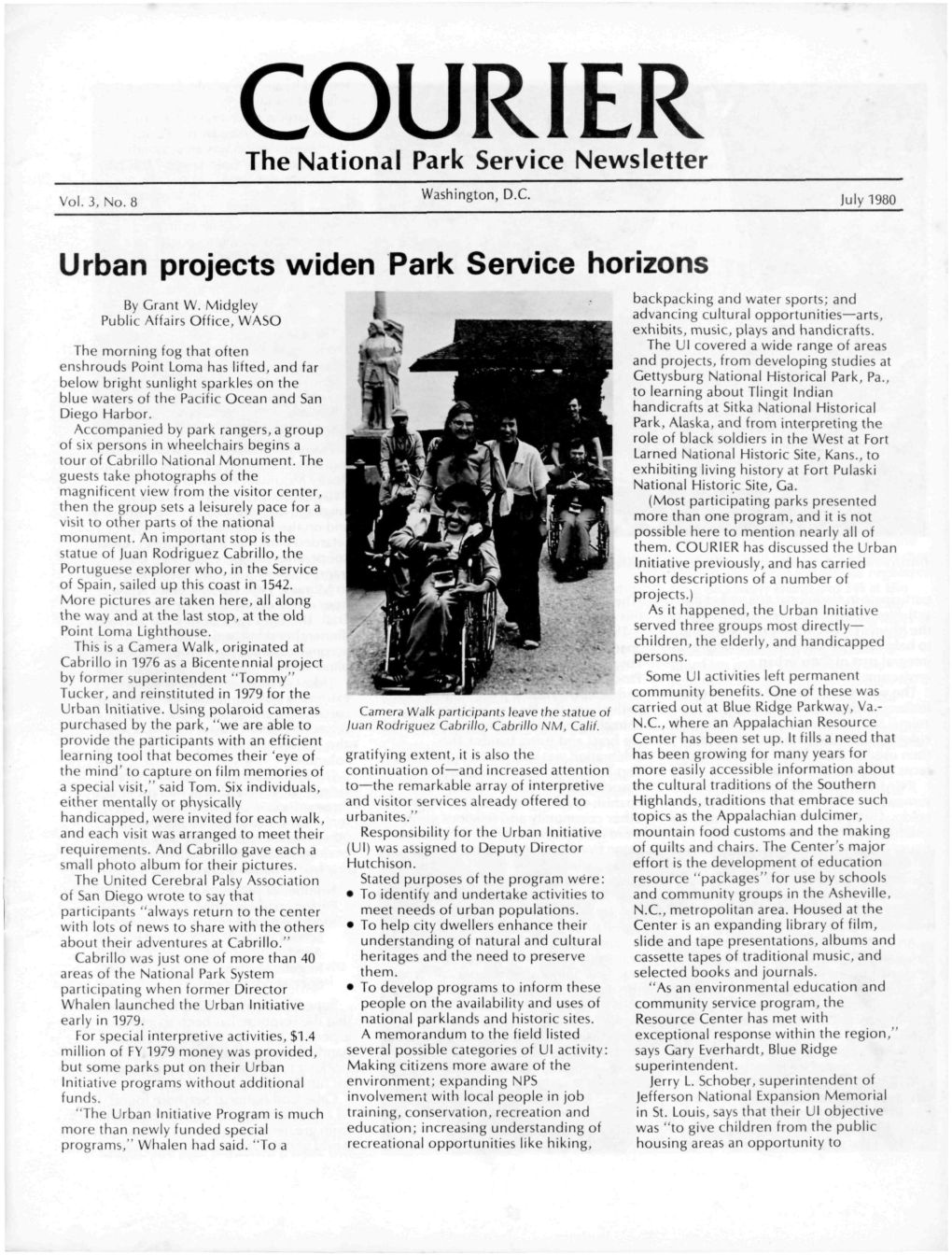 Urban Projects Widen Park Service Horizons