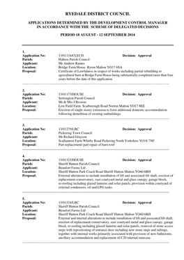 Delegated List , Item 96. PDF 43 KB