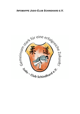 Infomappe Judo-Club Schindhard E.V