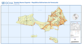 Estado Nueva Esparta - República Bolivariana De Venezuela Febrero 2021