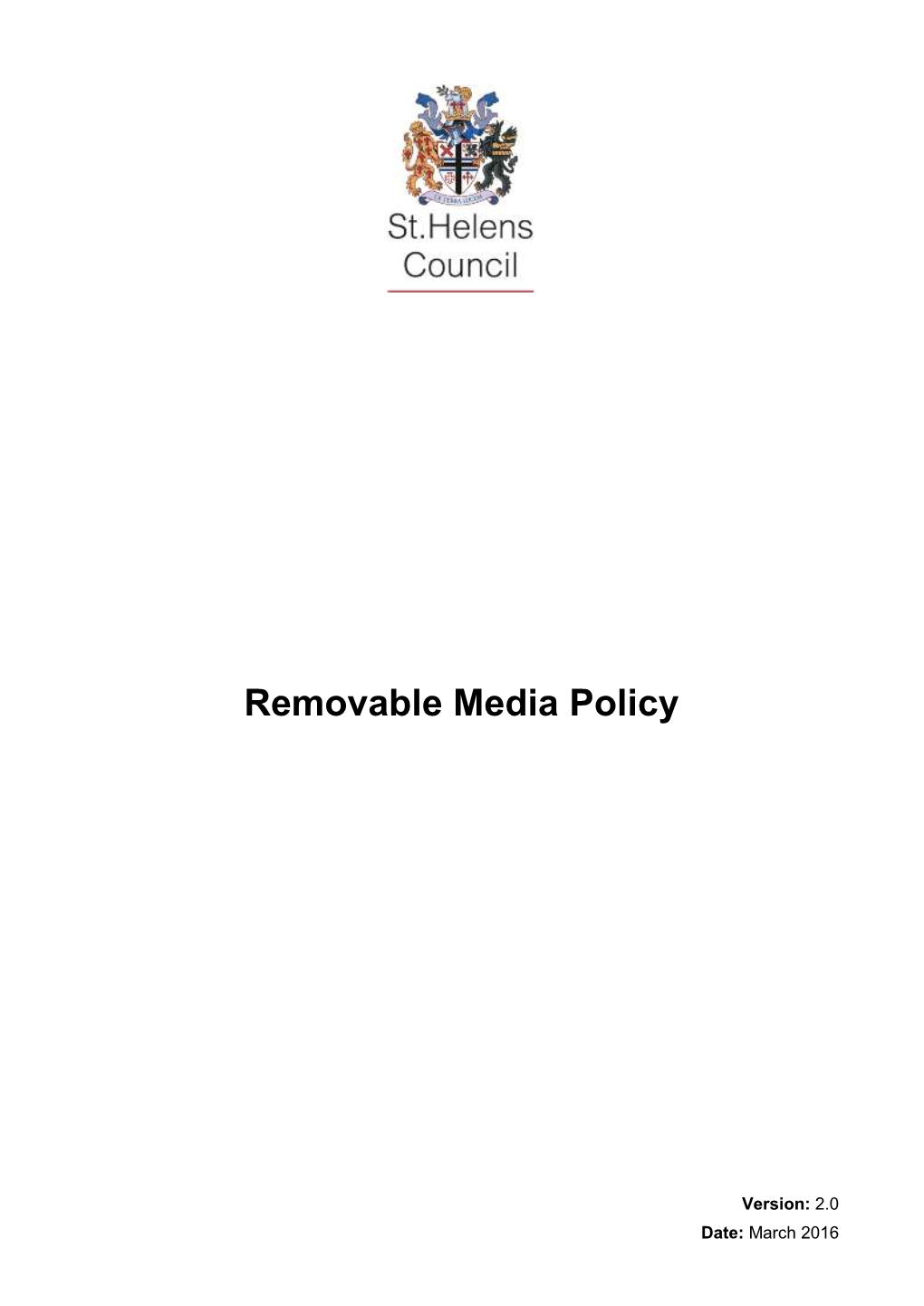 Removable Media Policy