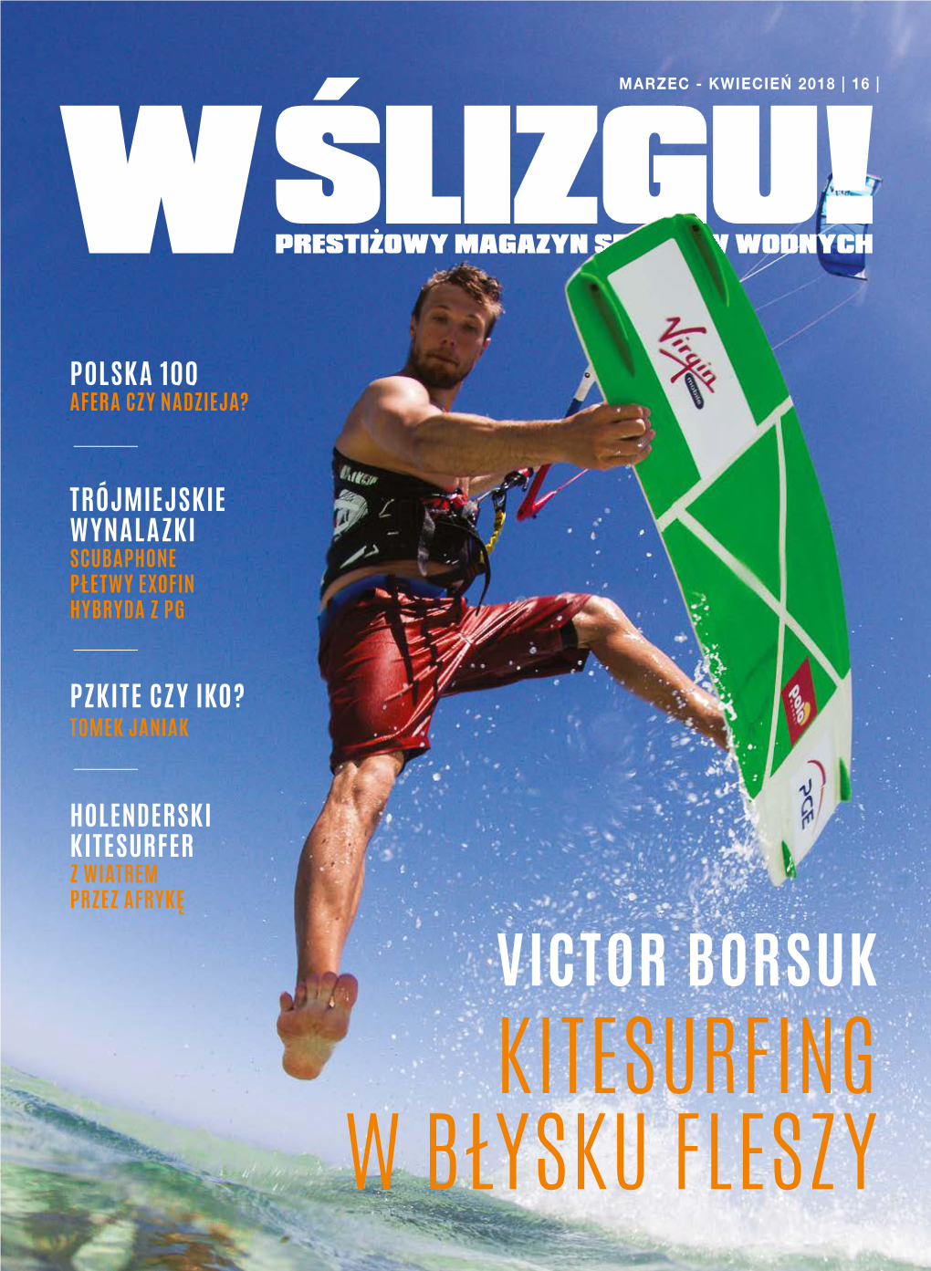 Kitesurfing W Błysku Fleszy
