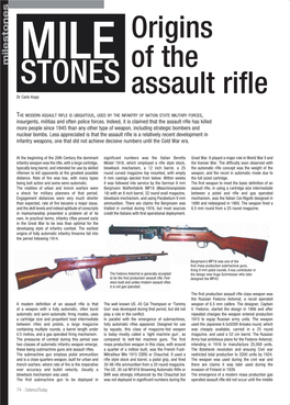 Origins of the Assault Rifle