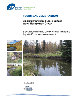 Natural Areas and Aquatic Ecosystem Assessment