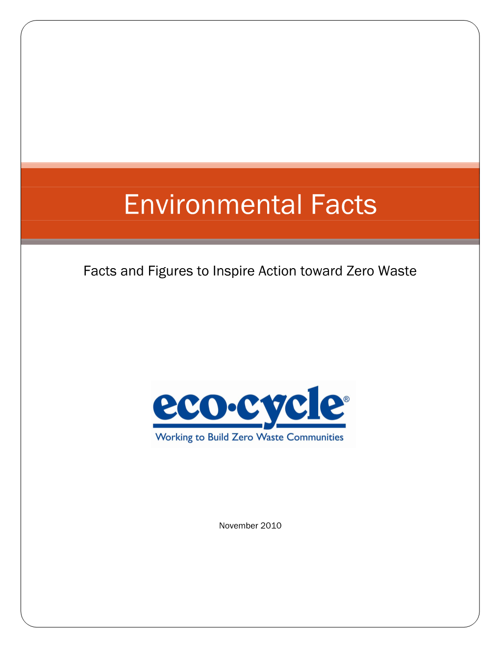 Environmental Facts