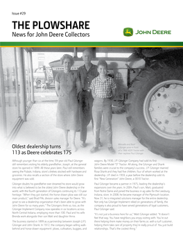 The Plowshare John Deere