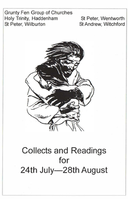 Collects and Readings for 24Th July-28Th August CONT ACT DETAILS