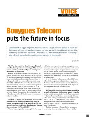 Bouygues Telecom Puts the Future in Focus
