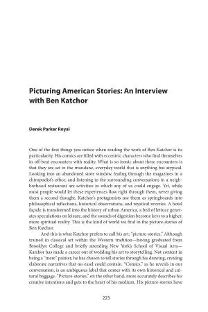 Picturing American Stories: an Interview with Ben Katchor