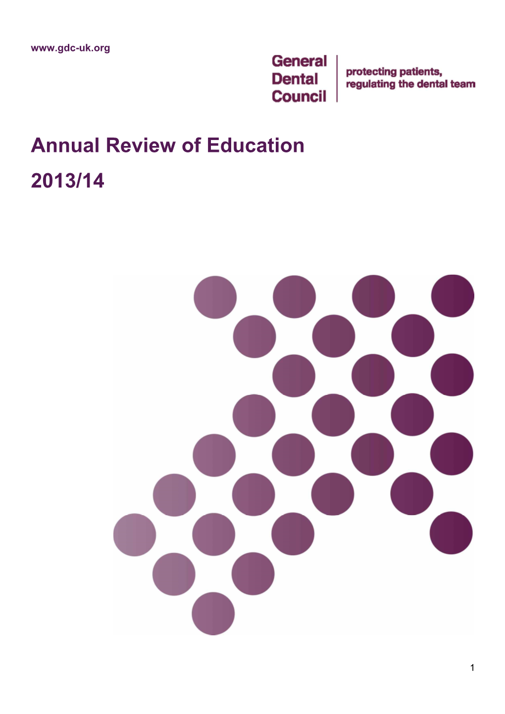 Annual Review of Education 2013/14