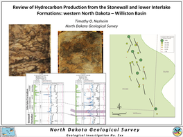Review of Hydrocarbon Production from the Stonewall and Lower Interlake Formations: Western North Dakota – Williston Basin Timothy O