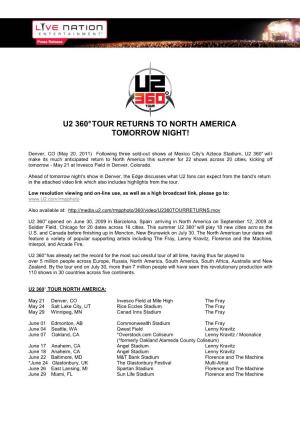 U2 360 RETURNS 5.20.11 FINAL V2 for LN.Com and Email Blast Follwed