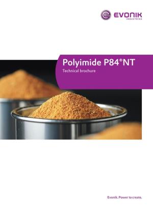 Polyimide P84®NT Technical Brochure Polyimide P84®NT