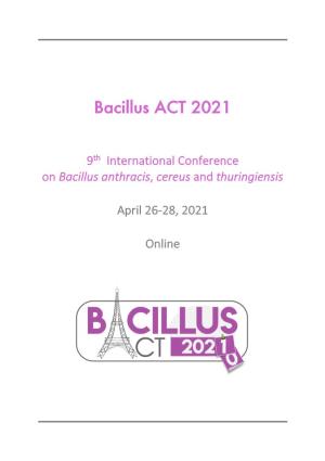 Bacillus ACT 2021