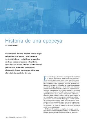Historia De Una Epopeya Por Rolando Bocanera