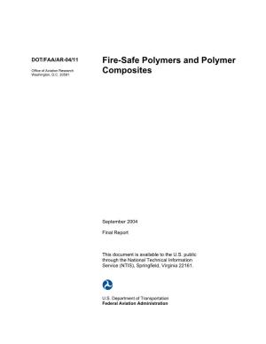 FIRE-SAFE POLYMERS and POLYMER COMPOSITES September 2004 6