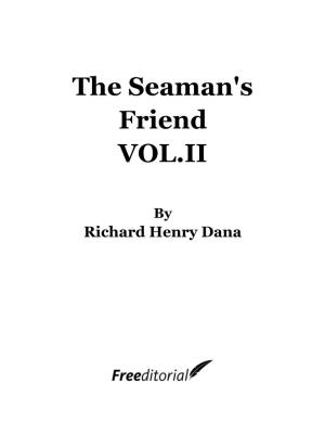 The Seaman's Friend VOL.II