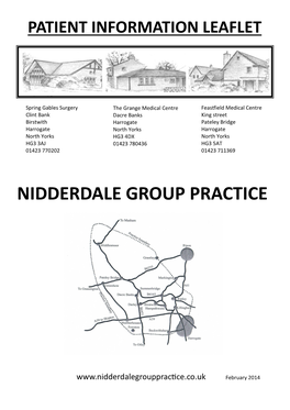 Welcome to Nidderdale Group Practice