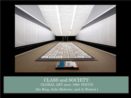 CLASS and SOCIETY