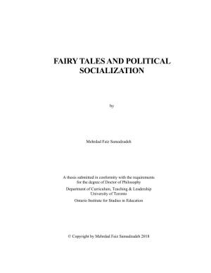 Fairy Tales and Political Socialization