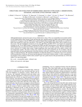 Structure and Evolution of Debris Disks Around F-Type Stars