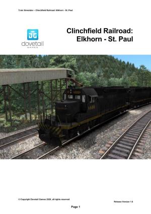 Clinchfield Railroad: Elkhorn - St